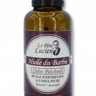 Huile du barbu "Cèdre Patchouli" 100% fait main - Le Père Lucien