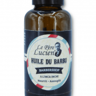 Huile du barbu "Barbershop" 100% fait main - Le Père Lucien